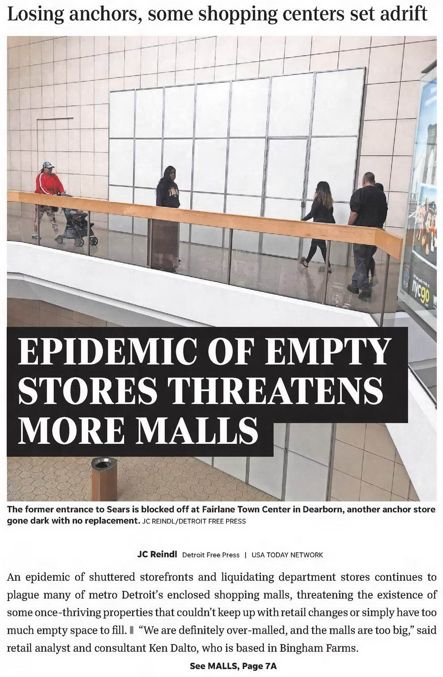 Eastland Center - Oct 2018 Article